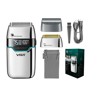 <span class=keywords><strong>Rasoir</strong></span> électrique VGR V-350, tondeuse à barbe professionnelle haute vitesse, <span class=keywords><strong>rasoir</strong></span> électrique sans fil pour hommes, kit de <span class=keywords><strong>toilettage</strong></span> - Product Image 1