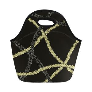 Venta al por mayor bolsa de almuerzo térmica portátil Picnic Cooler bolsa de comida pesadilla antes de imprimir bajo demanda pequeño bolso de Almuerzo - Product Image 5