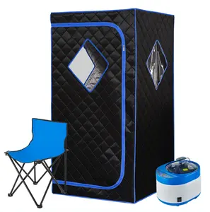 Big Size Stand Personal Full Body Portable Steam Sauna For Home Relaxation