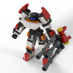 DIY Assemble Mecha Missile Robot Building <b>Blocks</b> Kit 83 Pieces Educational STEM Sci‑Fi Model Building Construction Bricks Set - Product Image 6
