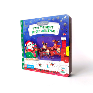 Libro Infantil Personalizado con Deslizamiento Emergente, Libro de Cartón con Tapa Dura para Niños, Servicio de Impresión de Libros con Tablero Deslizante - Product Image 2