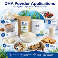 Polvo de DHA Puro Natural a Granel 20% WMK, Extracto de Algas y Aceite de Pescado