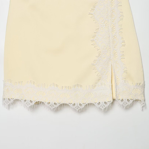 PB&ZA <span class=keywords><strong>Femme</strong></span> 2026 Nouvelle Collection Été – Short <span class=keywords><strong>Chic</strong></span> et Décontracté avec Dentelle, Taille Haute, Couleur Unie pour <span class=keywords><strong>Femme</strong></span> - Product Image 3