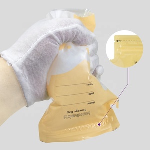 Bolsas Desechables para Almacenamiento de <span class=keywords><strong>Leche</strong></span> <span class=keywords><strong>Materna</strong></span> con Logotipo Personalizado, Impresión por Grabado, Grado Alimenticio, a Prueba de Fugas, con Escala y Boquilla - Product Image 3