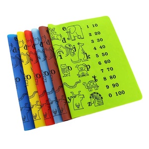 Tovagliette isolate verniciate lavabili in fabbrica tovagliette per alimenti verniciate in Silicone per uso alimentare tovagliette da disegno per bambini - Product Image 1