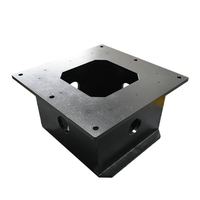 Boîte en tôle soudée en acier personnalisée avec pliage en acier inoxydable, découpe et estampage au laser, fabrication de boîtiers