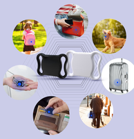 Collier traceur GPS miniature 2026 pour chiens/chats - Localisateur Bluetooth étanche compatible iOS avec plus de 20 heures d'autonomie de la batterie