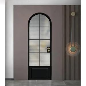 Puerta Interior de Baño de Diseño Moderno, Aleación de Titanio-Magnesio de Alta Calidad, Función Manual Impermeable para Hoteles - Product Image 3