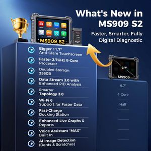 Herramienta para Vehículos Conectados MaxiSys Ms909 Similar a Ultra MS919 con Control Bidireccional, Doble WIFI y BT - Product Image 6