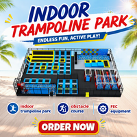 Fabricant d'équipements pour parcs de trampolines intérieurs commerciaux, parcours d'obstacles en mousse personnalisé pour enfants