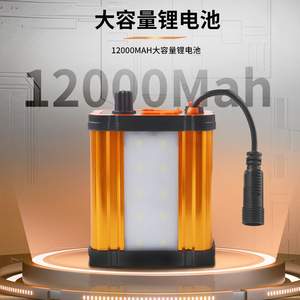 Linterna Frontal LED con Batería Recargable de Iones de Litio, Aleación de Aluminio, 120 Lm/W, Luz Blanca, 1 Año de Garantía, Iluminación para Trabajo en Exteriores - Product Image 4
