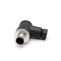 Conector de Cable Impermeable M12 LP12, Conector de Sensor, Cableado en Campo
