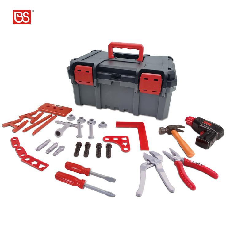 Инструмент для сборки электрической дрели, отвертки, пилы, с футляром для переноски, 33 шт.