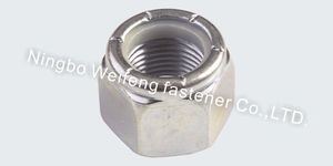 Écrou de blocage hexagonal en acier au carbone DIN985 anti-vol - Product Image 3