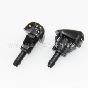 หัวฉีดน้ำล้างกระจกรถยนต์ Tiger รุ่น 1752 J-44 สีดำ ทำจากไนลอนพลาสติก สำหรับเครื่องล้างกระจกรถยนต์รุ่นใหม่ - Product Image 1