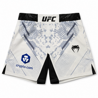 Shorts de boxe MMA pour adultes hommes, imprimé serpent blanc, séchage rapide, légers, respirants, taille élastique, tenue de sport