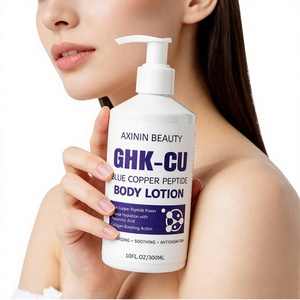 Loción Corporal de Marca Privada Aixin 300ml, Absorción Rápida, Suave, No Irritante, Hidratante, con Niacinamida, Ghk-Cu y Cobre Azul - Product Image 5