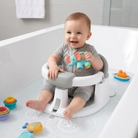 Siège de Bain Bébé Moderne en Gros, Multifonctionnel, Antidérapant, Ventouses Robustes, Dossier Ergonomique, Chaise pour Tout-Petit, Sans BPA, PP+TPR
