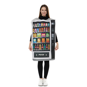 Costume de distributeur automatique pour adulte unisexe, tenue de scène en fibre de polyester, idéal pour les fêtes et les jeux de rôle - Product Image 1