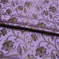 Mode populaire en gros confortable brocart tissu Jacquard broderie fleurs beaucoup de couleurs pour vêtements vêtements chemise couverture