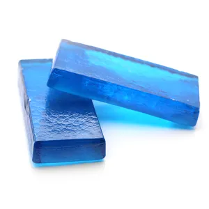 Wholesale High Quality raw material synthetic rough Aquamarine rough Crystal Zircon