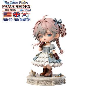 Özel OEM PVC vinil Anime Action Figure toptan el yapımı reçine heykelcik koleksiyon 3D kör kutu karikatür oyuncak modeli fabrika - Product Image 1