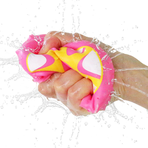 Balle d'eau en maille souple, disque <span class=keywords><strong>volant</strong></span> anti-éclaboussures, balle à eau à séchage rapide à presser pour jeux de piscine estivaux, divertissement extérieur pour enfants - Product Image 1
