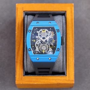 Nouvelle montre-bracelet pour homme 2026, boîtier en fibre de carbone noire 17-01, bracelet en caoutchouc jaune confortable, montre mécanique automatique de luxe sport - Product Image 3