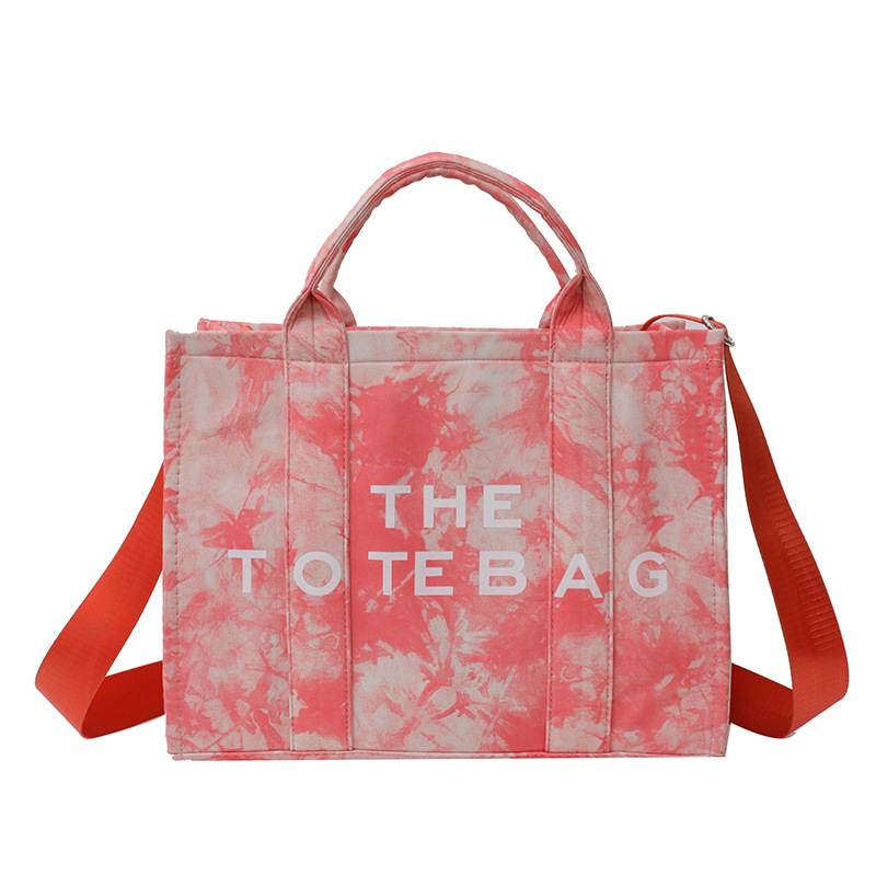 Toile Orange Tie Dye