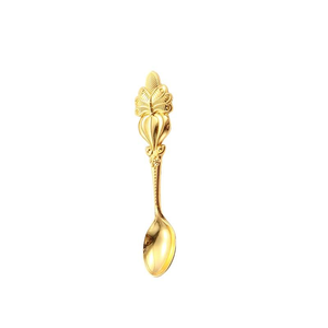 Juego de Cucharas de Zinc Sostenibles al por Mayor, Incluye Cucharas para Café, Té y Postres, Ideales para Bebidas Heladas - Product Image 2