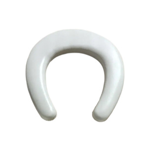 PVC Soft <b>Cushion</b> Potty Seat Geometric Print White Baby Toilet Chair <b>Stool</b> - Product Image 5