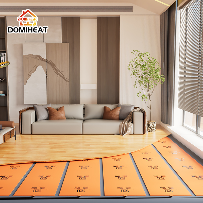 High-quality Waterproof Electric Heating Under The Wooden Floor Of The Shopping Malls Supporting 110v 220v Voltage