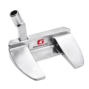 Golf personalizado hombres negro bajo centro de gravedad completo CNC fresado de acero inoxidable al por mayor putters de golf cabezas de palos de golf