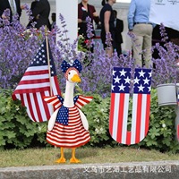 Nouvelle tenue d'ange transfrontalière pour oie de la fête de l'Indépendance, adorable costume d'oie de 23 pouces, style champêtre, pour 0-24 mois, décoration
