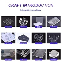 Acrylique haute transparence et cristallin, léger mais résistant aux chocs, durable et anti-jaunissement, artisanat en acrylique, usine OEM