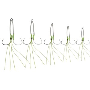 Móc câu cá bass tinh tế thủ công với kẹp kim loại cho mồi được thiết kế đặc biệt cho câu cá trên biển - Product Image 5