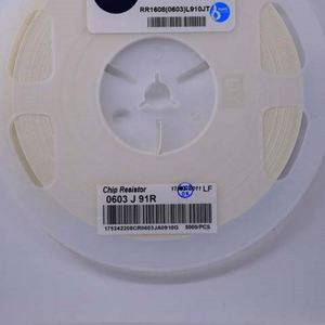 Whole Sale RR1608 0603L910JT 0603 1608 Resistors Chip Resistors SMD Resistors 91ohm 5% 1/10W Thick Film Resistor - Product Image 1