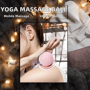 Kybody fabrika elektrikli el titreşimli fasya topu spor Yoga egzersiz kurtarma vücut kas gevşeme masaj için - Product Image 5