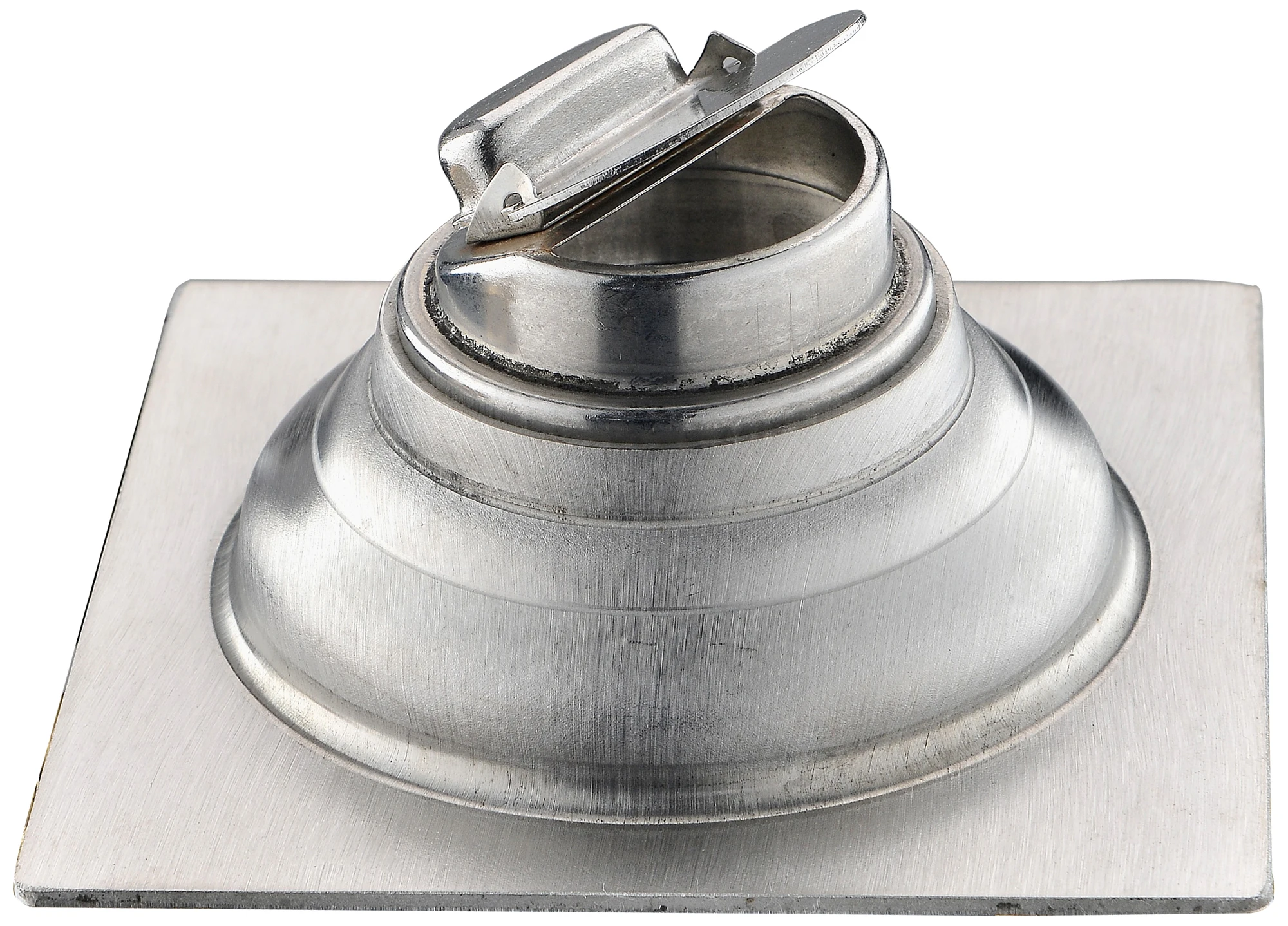 stainless steel floor drain with grid drain cover