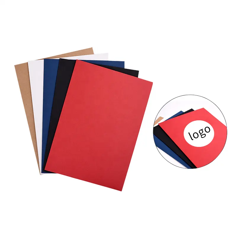 Office Wholesale Document Paper Folder A4 size presentation custom logo and business folder with pockets