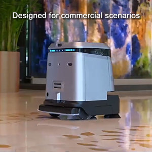 Venta caliente <span class=keywords><strong>de</strong></span> acero inoxidable Control remoto eléctrico fregado barrido <span class=keywords><strong>de</strong></span> lavandería 2025 AI Robot aspirador comercial inteligente - Product Image 3