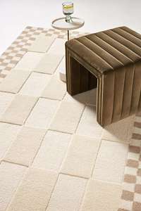 Modern Wool Charlie <b>Rug</b> Eco-Friendly Pet-Friendly Anti-Slip Home Decor Soft Washable Large Area <b>Rug</b> Latex Backing for Living - Product Image 2