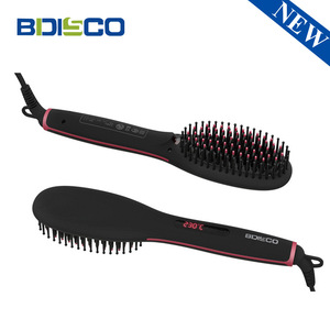 Bdisco Hair Straightener Comb Tourmaline Ceramic Negative Ion Dual Purpose Styling Tool - Product Image 3