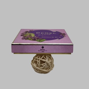 Cajas de cartón rígidas de gama alta de lujo con logotipo de lámina dorada, marca personalizada e impresión maravillosa para el envasado de alimentos con chocolate - Product Image 3