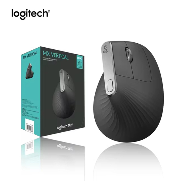 Original for Logitech MX Vertical Mouse Hot Selling 2.4GHz USB Graphite for Right-handed Users Brand New