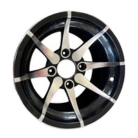 Nouvelle jante de roue arrière en alliage d'aluminium de 25*10-12 pouces pour ATV Quad 150CC tout-terrain Motocross
