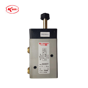 Válvulas de carrete de accionamiento indirecto por solenoide IMI 2623077 NAMUR 3/2 y 5/2, solenoide Mindman MVSC-300-4E1 24VDC 2623077 262 - Product Image 4