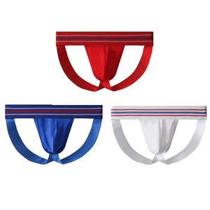 <span class=keywords><strong>Lingerie</strong></span> sexy <span class=keywords><strong>pour</strong></span> hommes à fort potentiel de vente, 100% Coton Respirant, String Sexy à Lacets, Antidérapant, Unique, Érotique, Double - Product Image 1