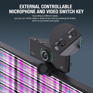 2K 30FPS 4Mega Full HD <strong>Web</strong> <strong>Cam</strong> Webcam USB with Dual Built-in Microphone For Zoom Conference meeting - Product Image 4