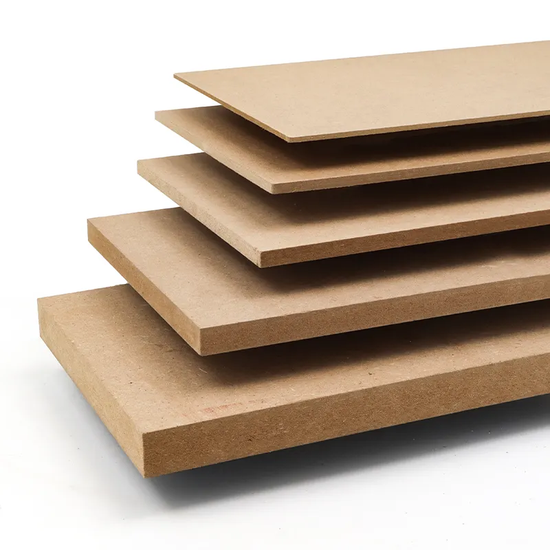 Wholesale custom 2mm 3mm Waterproof Melamine Mdf Raw MDF boards